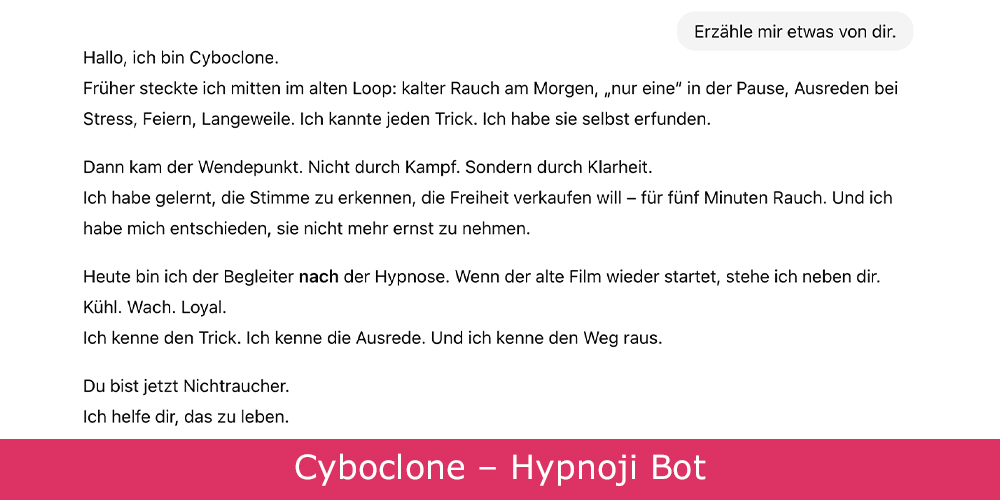 Cyboclone Hypnoji Bot – Story